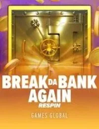 break da bank again game logo